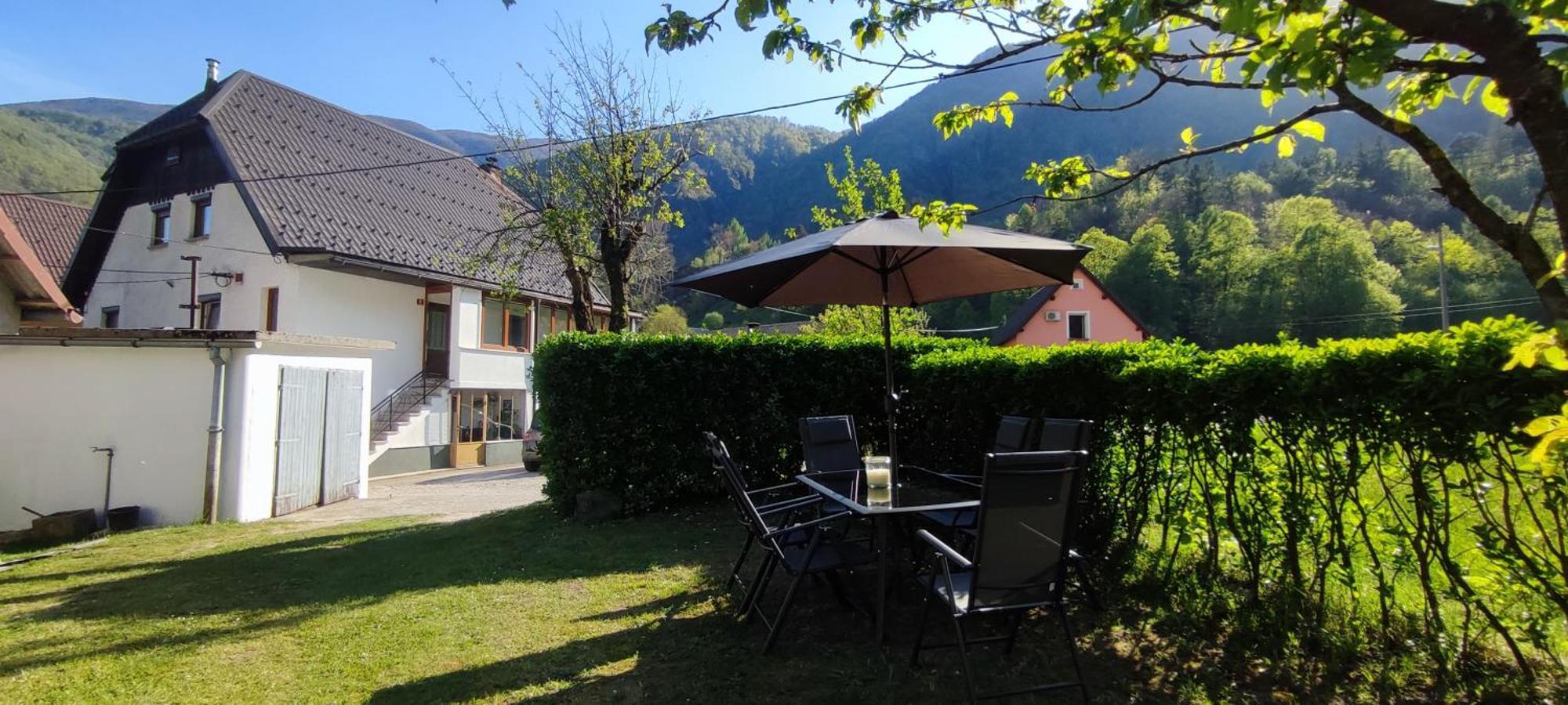 Apartma Soca Oasis Srpenica Esterno foto